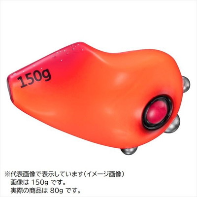 ダイワ タイラバ 鯛ラバ 紅牙カレントブレイカートリニティβヘッド 80g 紅牙オレンジ