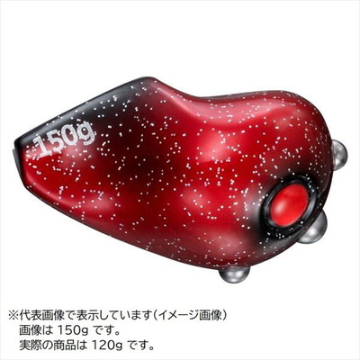 ダイワ タイラバ 鯛ラバ 紅牙カレントブレイカートリニティβヘッド 120g 紅牙レッド