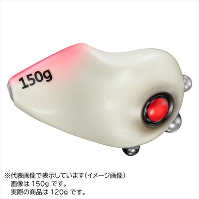 ダイワ タイラバ 鯛ラバ 紅牙カレントブレイカートリニティβヘッド 120g 桜グロー