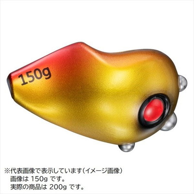 ダイワ タイラバ 鯛ラバ 紅牙カレントブレイカートリニティβヘッド 200g アカキン