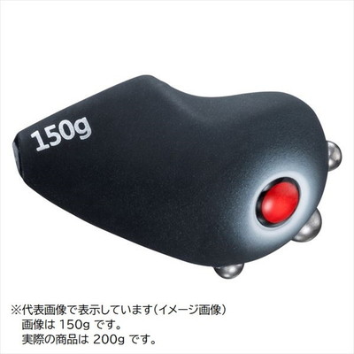 ダイワ タイラバ 鯛ラバ 紅牙カレントブレイカートリニティβヘッド 200g ステルスブラック