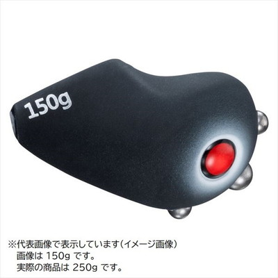 ダイワ タイラバ 鯛ラバ 紅牙カレントブレイカートリニティβヘッド 250g ステルスブラック