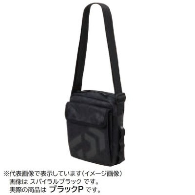 ダイワ タックルバッグ ショルダーポーチ(D) ブラックP