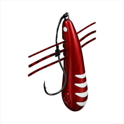 ダイワ ブラクリ 底取ブラクリ ソコスキーSS 4号 レッドグローゼブラ