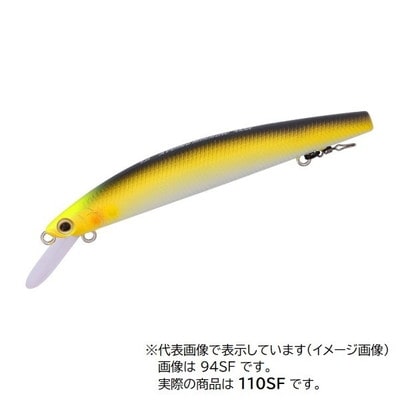 ダイワ トラウトプラグ AYUINGミノー 110SF マットナチュラルアユ