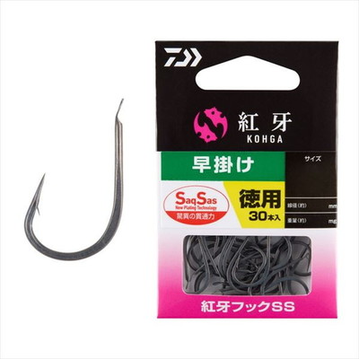 ダイワ 針 紅牙フックSS 早掛け 徳用 S
