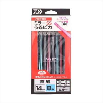 ダイワ 仕掛け イカ仕掛ミラー14SS うるピカ 8本 直結