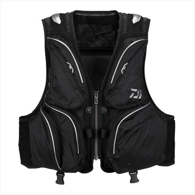 ダイワ ライフジャケット DV-3025F フロートショートフィッシングベスト ブラック M