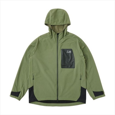 ダイワ 防寒服アウター DJ-9325 STORMFLEECE ウィンドブロックジャケット オリーブグリーン M