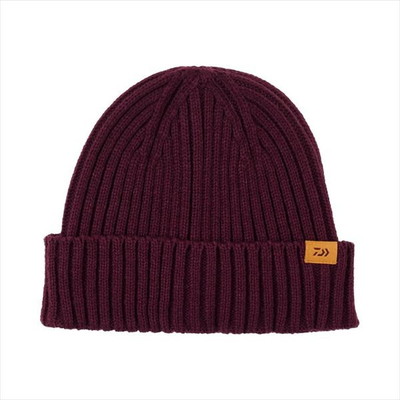 ダイワ 防寒帽子 DC-9425W ニットキャップ プラム フリー