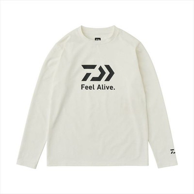 ダイワ ウェア DE-8025 クリーンオーシャンロングスリーブシャツ ホワイト XL