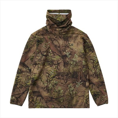 ダイワ ウェア DE-9325 ストレッチシャツネックウォーマー リアルレイク XL