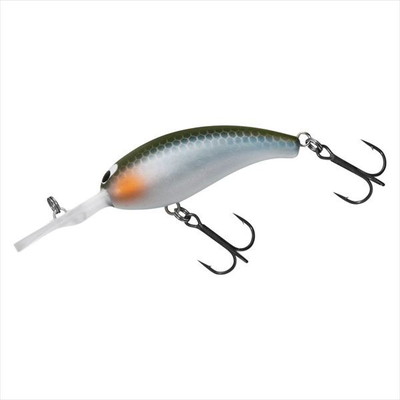 ダイワ バスルアー ちびふくシャッド弐 いぶし銀