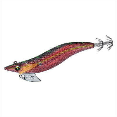 ダイワ エギ エメラルダス ボートRV 3.5-30g 赤-ブラウンスギ