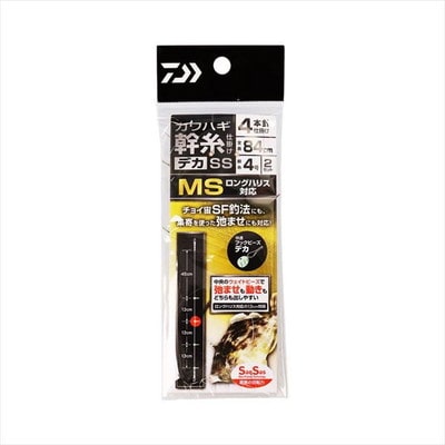 ダイワ 仕掛け カワハギ幹糸仕掛 デカSS MS 4本4号