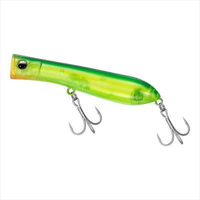 ダイワ ソルティポップ80F シルバーウルフカスタム ライムチャートクリア