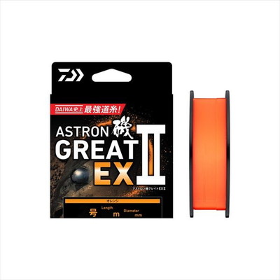 ダイワ ライン アストロン磯 グレイトEX2 オレンジ 1.85号-150m