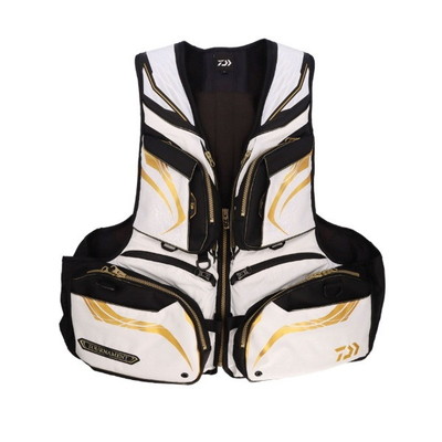 ダイワ ライフジャケット DF-3025T トーナメント バリアテック サイバーフロート ホワイト 2XL