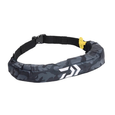 ダイワ ライフジャケット DF-2724 インフレータブルライフジャケット (ウエストタイプ自動･手動膨脹式) ブラックカモ フリー