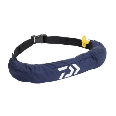 ダイワ ライフジャケット DF-2724 インフレータブルライフジャケット (ウエストタイプ自動･手動膨脹式) ディープネイビー フリー