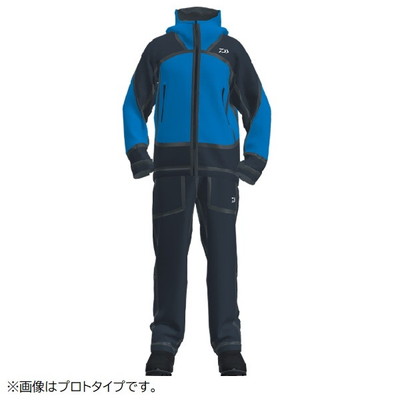 ダイワ レインウェア DR-2326 スプレーガードレインスーツ マリンブルー M