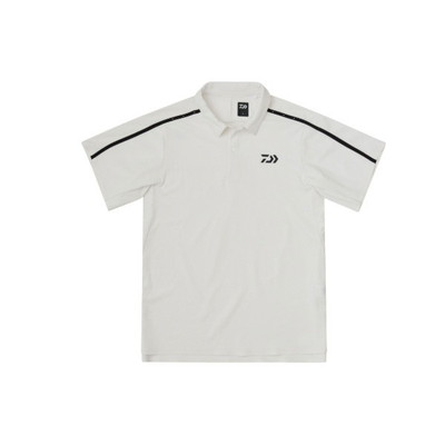 ダイワ ウェア DE-9426 サンブロックドライポロシャツ ホワイト 2XL
