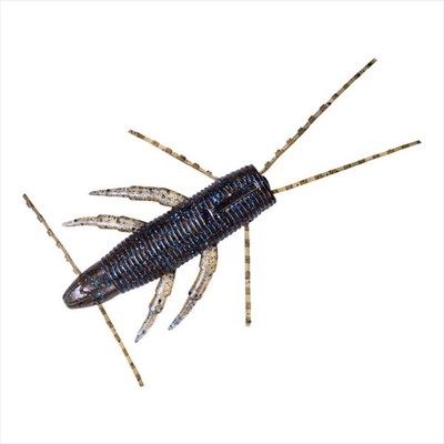 ダイワ ワーム スティーズ ブラーモ 2.4 ダークシナモンブルーフレーク