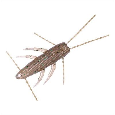 ダイワ ワーム スティーズ ブラーモ 2.4 スジエビグリーンフレーク