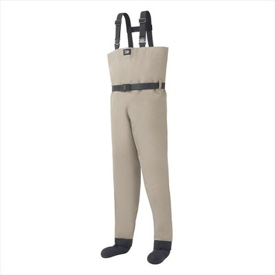 ダイワ ウェーダー BW-4051S (ソックス先丸)ブレスウェーダー グレージュ 3L