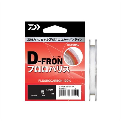 ダイワ ハリス 25Dフロンフロロハリス ナチュラル 1.75号-50M