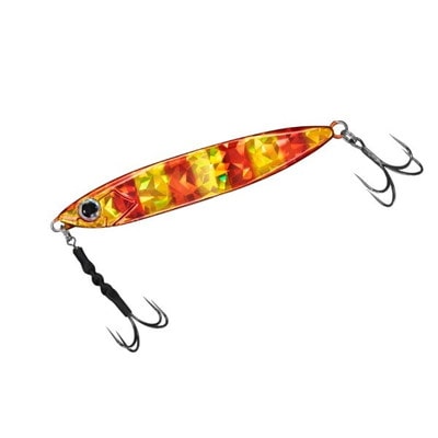 ダイワ メタルジグ 鏡牙ジグ ベーシック-QH130 赤金ときわゼブラ