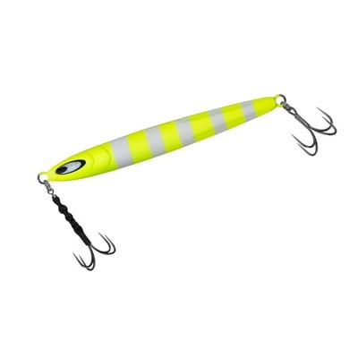 ダイワ メタルジグ 鏡牙ジグ セミロング-QH160 チャートゼブラ