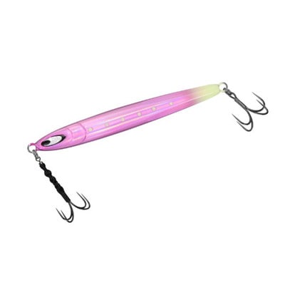 ダイワ メタルジグ 鏡牙ジグ セミロング-QH160 ピーチグローケイムラSP