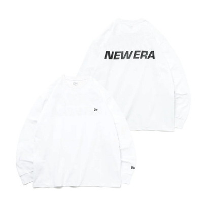 ニューエラジャパン ウェア 長袖 オーバーサイズド ユーティリティー パフォーマンス Tシャツ ホワイト XL