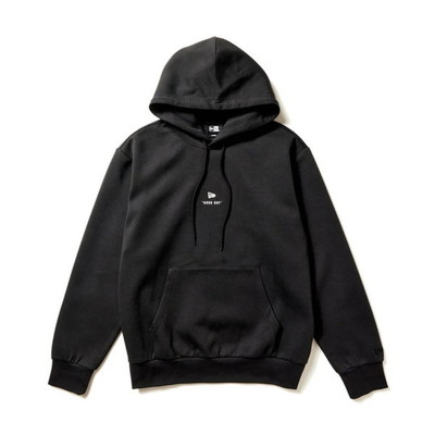 ニューエラジャパン ウェア ライト テック スウェット プルオーバーフーディー アングラーコレクション ブラックバス ブラック M