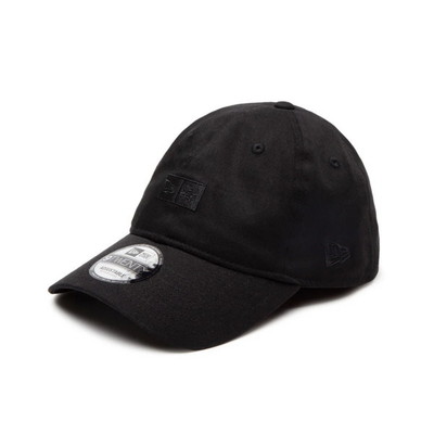 ニューエラジャパン 帽子 9TWENTY Stretch Cotton ボックスロゴ 【ニューエラアウトドア】 ブラック M/L(57cm-61cm)