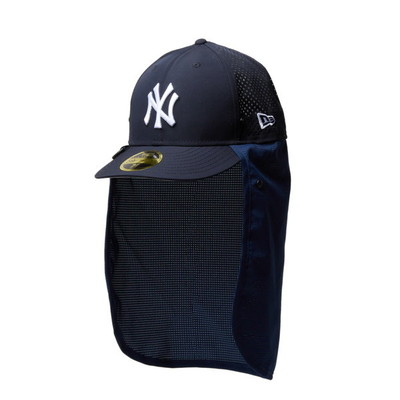 ニューエラジャパン 帽子 LP 59FIFTY サンシェード Angler Collection ニューヨーク・ヤンキース ネイビー 59.6cm