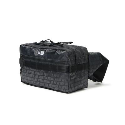 ニューエラジャパン タックルバッグ スクエア ウエストバッグ 7L ジャカードロゴ ブラック