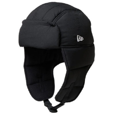 ニューエラジャパン 防寒帽子 トラッパー Angler Collection THERMOLITE POLARTEC ブラック L(61cm)