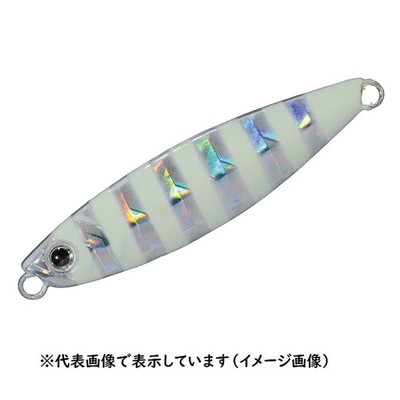 メジャークラフト ジグパラ マイクロ スリム MSLJPMSL-3g #7 ゼブラグロー メタルジグ