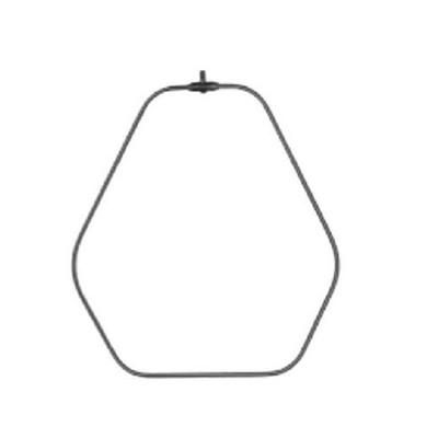 メジャークラフト ヘキサネット MCHN-1ピース L ブラック(シャフト別売り)