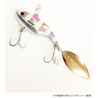メジャークラフト ジグパラ スピン JP SPIN-25g #026ゼブラピンク