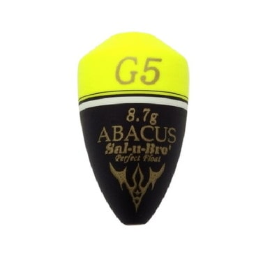 ソルト・ブレイク・ジャパン ウキ アバカス G5 イエロ-