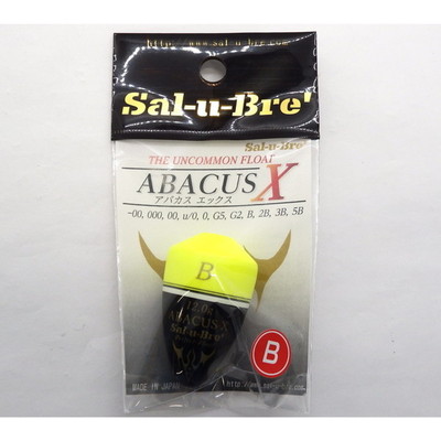 ソルト・ブレイク・ジャパン ウキ アバカスX B イエロ-