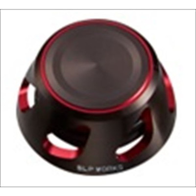 22SLPW スピニングハンドルキャップS ブラック/レッド