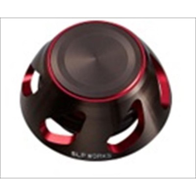 22SLPW スピニングハンドルキャップSII ブラック/レッド