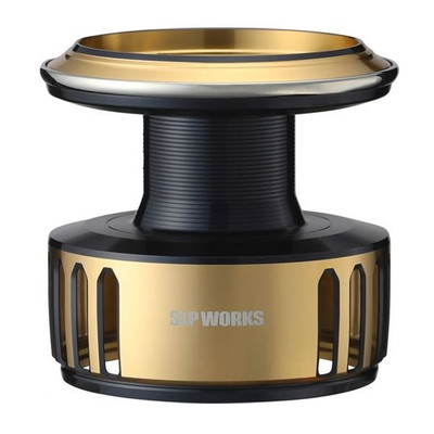 SLPワークス 25ソルティガ(SALTIGA)スプール 10000SPL ゴールド・ネイビー