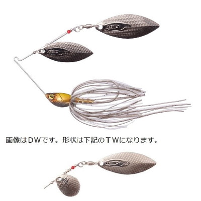 OSP スピナーベイト バズベイト ハイピッチャーMAX 3/4oz TW スティールシャッドS51
