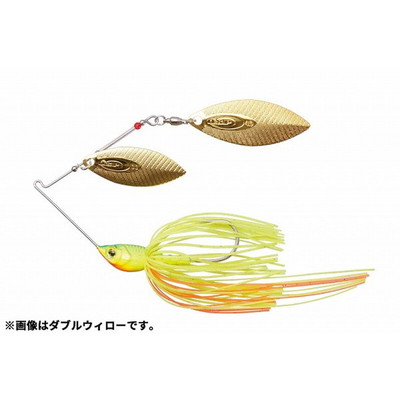 OSP スピナーベイト バズベイト ハイピッチャーMAX 5/8oz タンデムウィロー S35 インパクトライムチャート