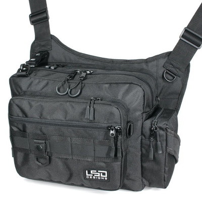 LSD タックルバッグ ワンショットサイドダブル コーデュラブラック